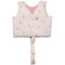 Sunnylife: Kids Swim Vest: Size 1-2 - Strawberry Sunshine - Children Up To 33lbs, Pool & Water Float Jacket, Zip Front, Safety Strap, Natural Rubber